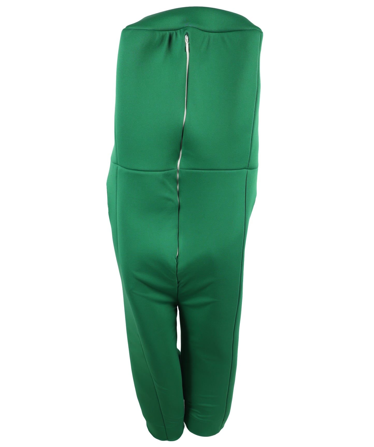 HPO Teen Pixelated Green Monster Dress | Block Pattern Digital Look Outfit for Halloween, Cosplay, and Themed Party Events