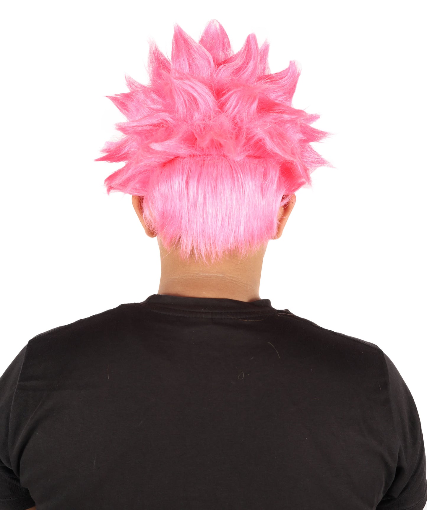 HPO Men’s Anime Young Ninja Nine Tail Yellow Blonde Spiky Wig