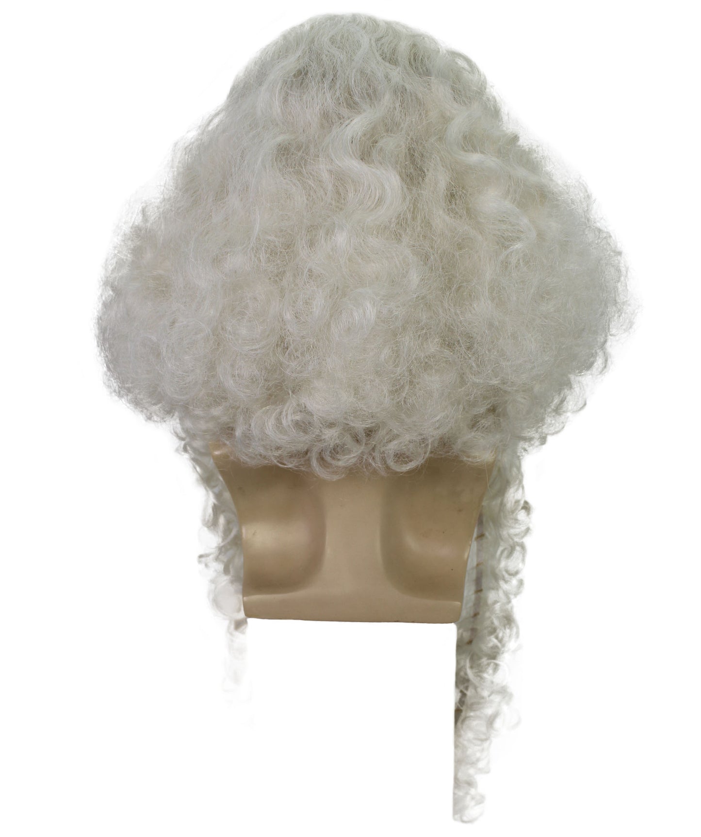 HPO Deluxe Long Santa Wig Beard & Mustache Set – Synthetic Costume Accessory
