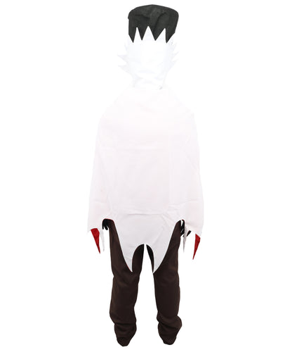 HPO Men's Anime Stolas Costume Set| Cloak, Tops, Pants, and Hat for Cosplay & Halloween