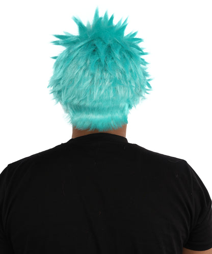 HPO Adult Men's Japanese Superhero Manga Spiky Wig |  Multi Color Options