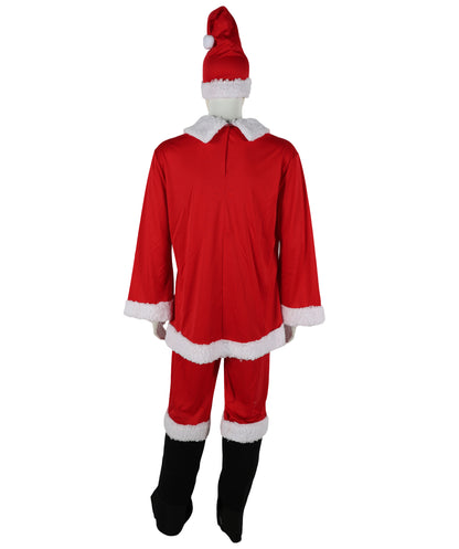 Adult Inflatable Santa Claus Costume | Christmas Holiday Party Outfit
