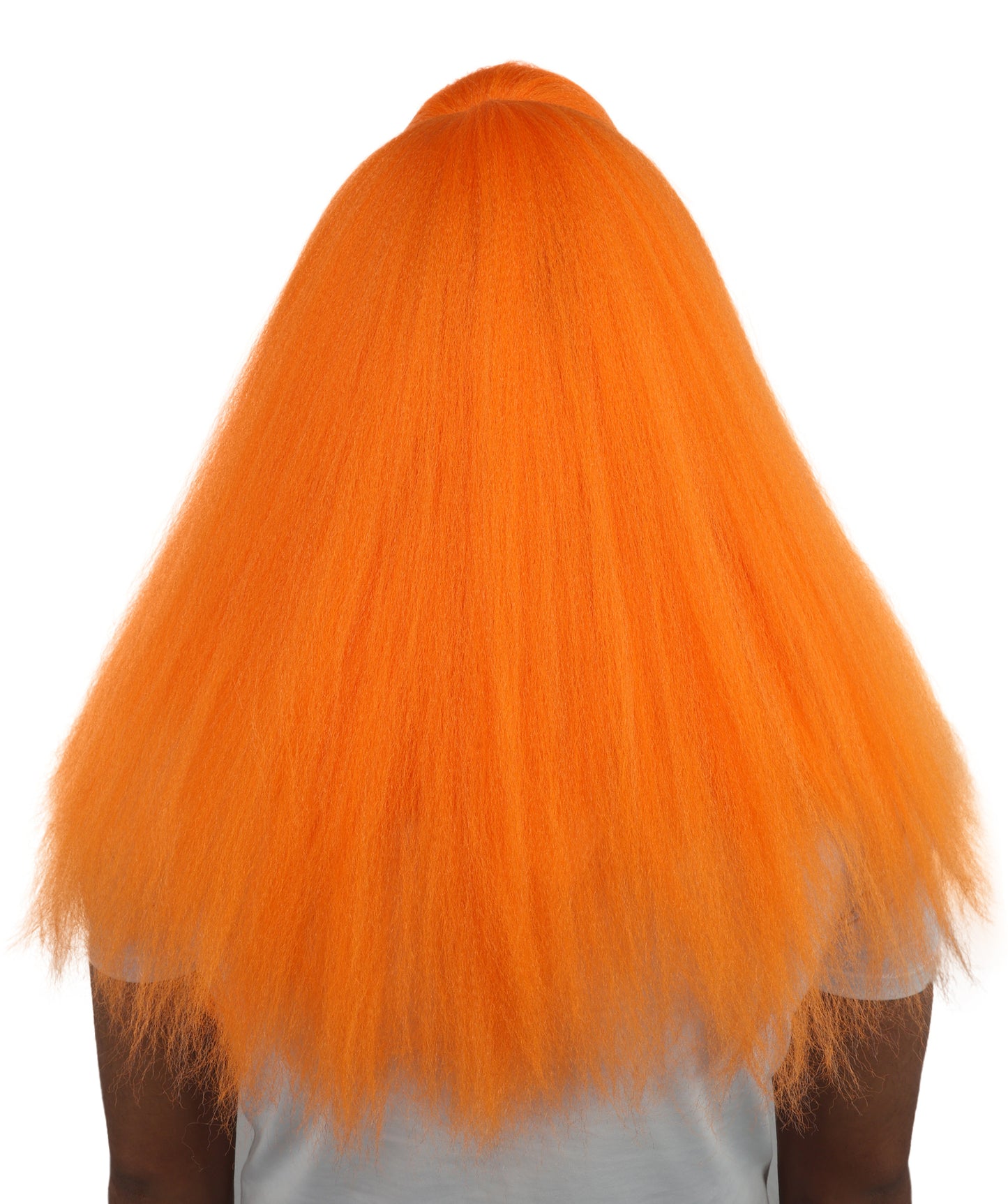 HPO Unisex Extreme Hairy Person Costume, Mask and Bundle - Full-Body Hair Suit Extra-Long Ash Brown Costume Wig for Halloween, Cosplay & Parties