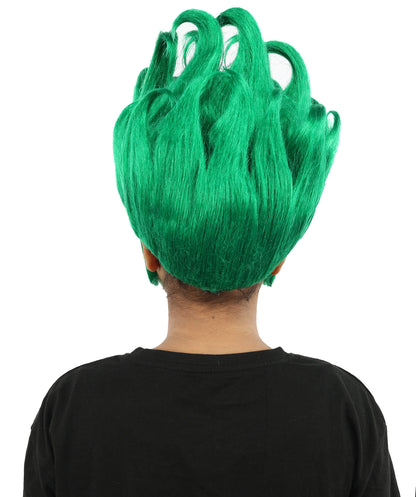 HPO Multiple color Sea Witch Wig – Curly Tentacle-Inspired Fancy Dress Wig for Women – Ocean Sorceress Cosplay Hair