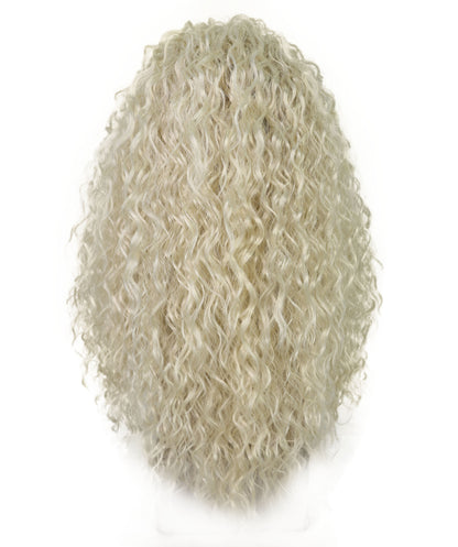 Santa Claus Grey Wig and Beard Set | White Christmas | Premium Breathable Capless Cap