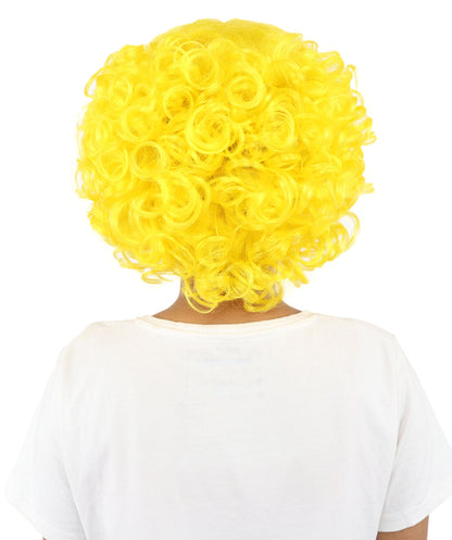 HPO Adult Women's Dame Edna Everage Wigs | Multiple Color Options | Drag Queen-Inspired Colorful Synthetic Hair for Parties, Stage Events | Breathable Capless Design
