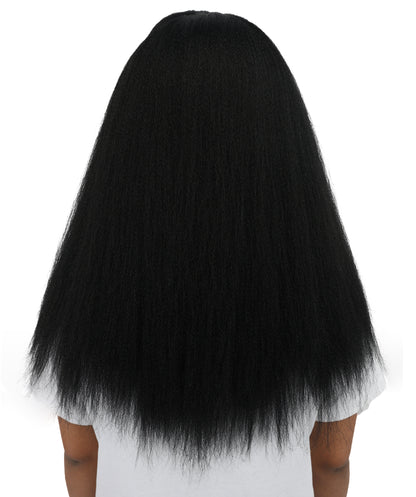 HPO Teen Extreme Hairy Person Costume Bundle & Mask Set - Full-Body Hair Suit Extra-Long Costume Wig for Halloween, Cosplay & Parties - Multiple Color Options
