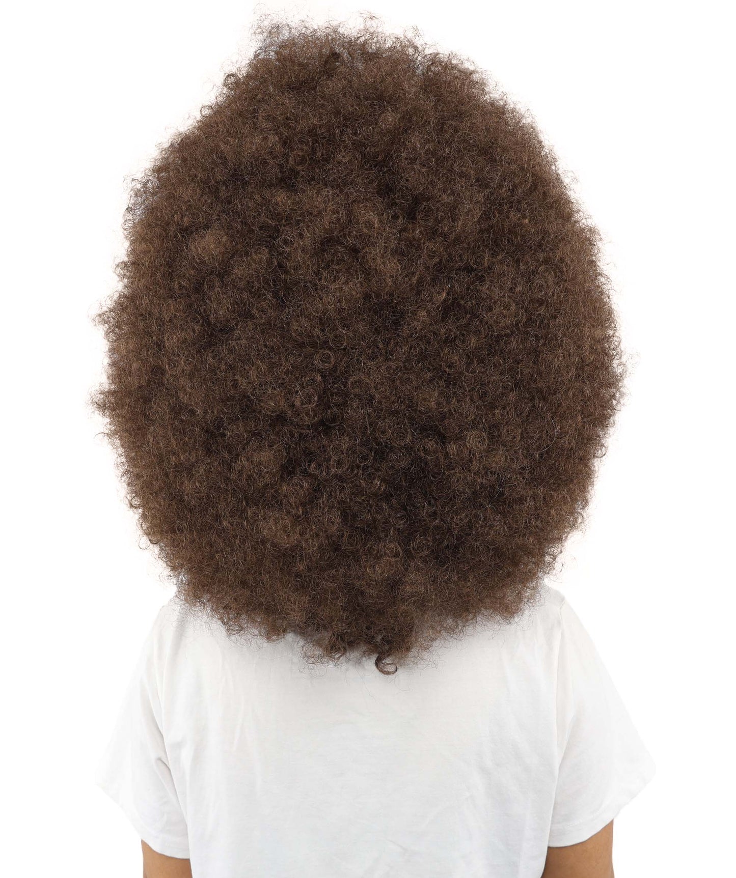 HPO Women's Giant White Glitter Afro Wig | Massive Puffy Sparkle Hair with Silver Sheen, Synthetic Fiber & Breathable Cap | Halloween, Troll Roleplay, 70s Disco Party, Theater & Funny Costume
