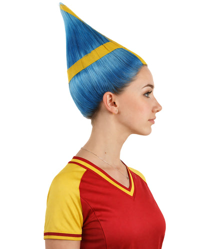 Sweden Sport Flag Wig | Premium Breathable Capless Cap