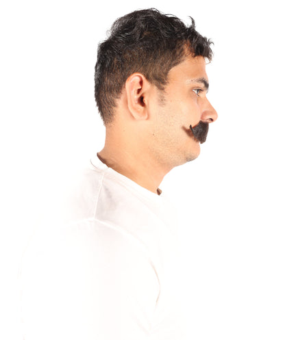 Premium Watson Human Facial Hair Mustache For Men | HPO