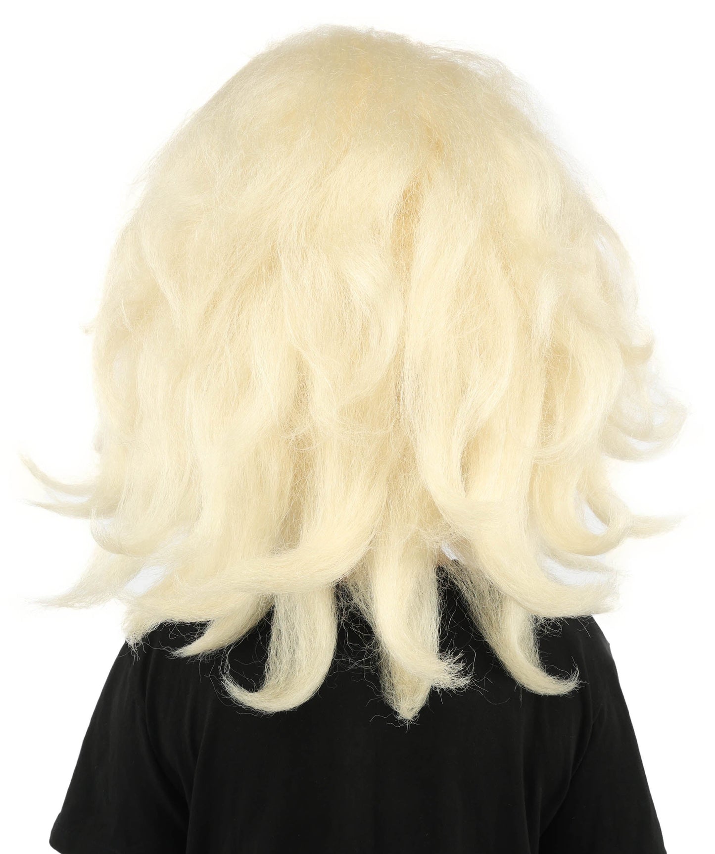 HPO Adult Women's Long Red Bob Wig | Straight Shoulder-Length Black Hair with Blunt Bangs, Included Accessory Set & Breathable Cap | Halloween, Anime Roleplay, Costume Party & Daily Wear