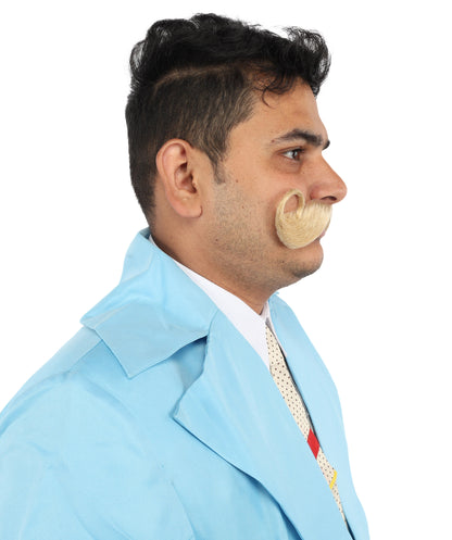 Men's Imperial Twisted Mustache | Multiple Colors