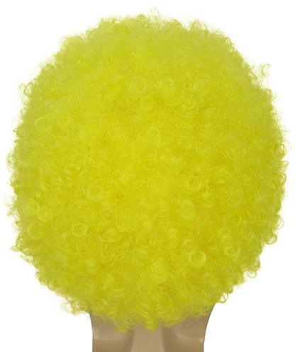 Men’s Big Curly Afro Wig | Bold Hair for Halloween, Themed Parties | Multiple Color Options