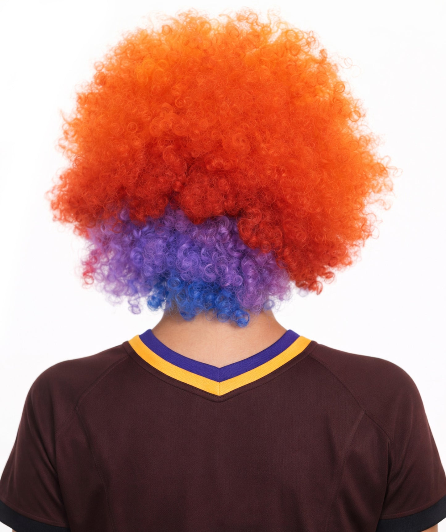 Sport Afro Wig | Super Size Jumbo Multicolor Wig | Premium Breathable Capless Cap
