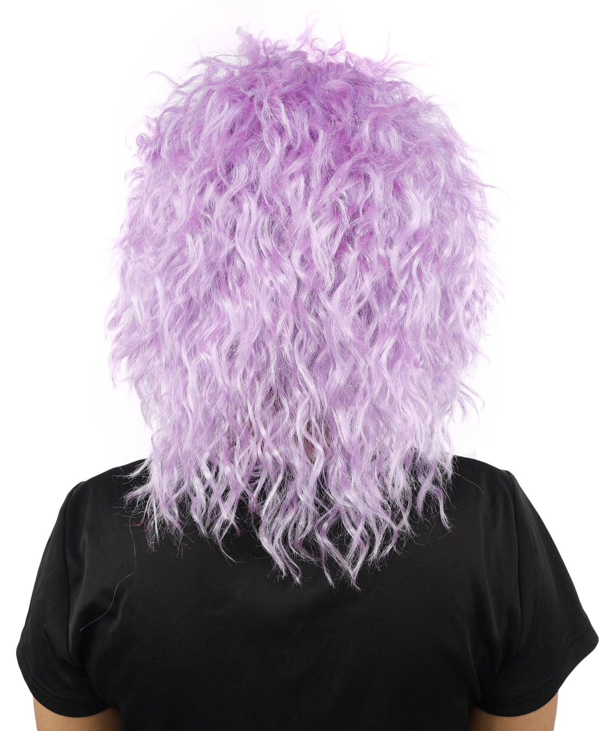 HPO Adult & Teen Women’s 15-Inch Curly Wig | Multiple Color Options | Wavy Voluminous Style | Idal for Costume, Cosplay, and Themed Events