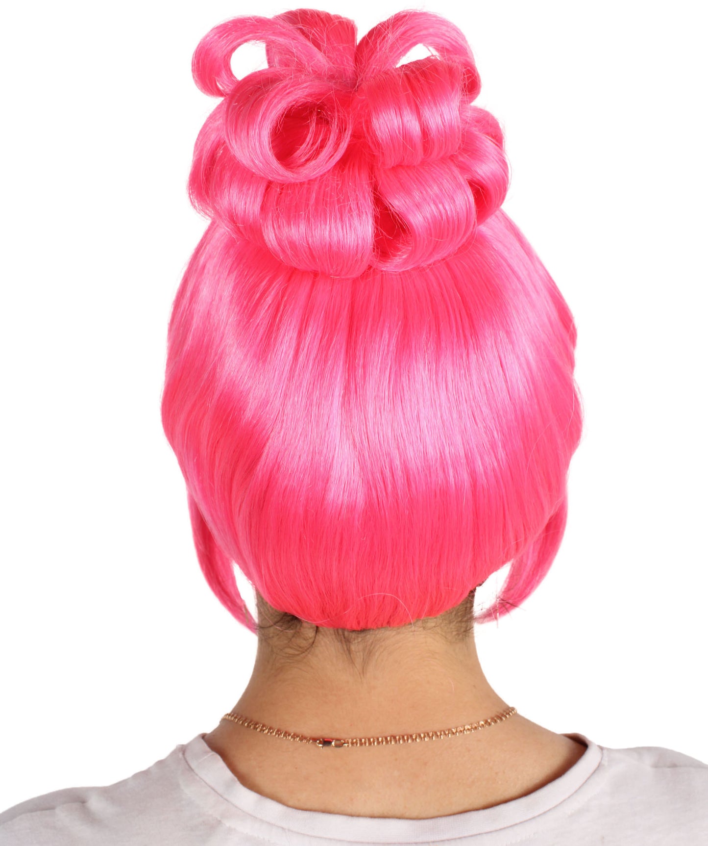 HPO  Women's Halloween Animated Lucy Updo Wig | Multiple Color Options