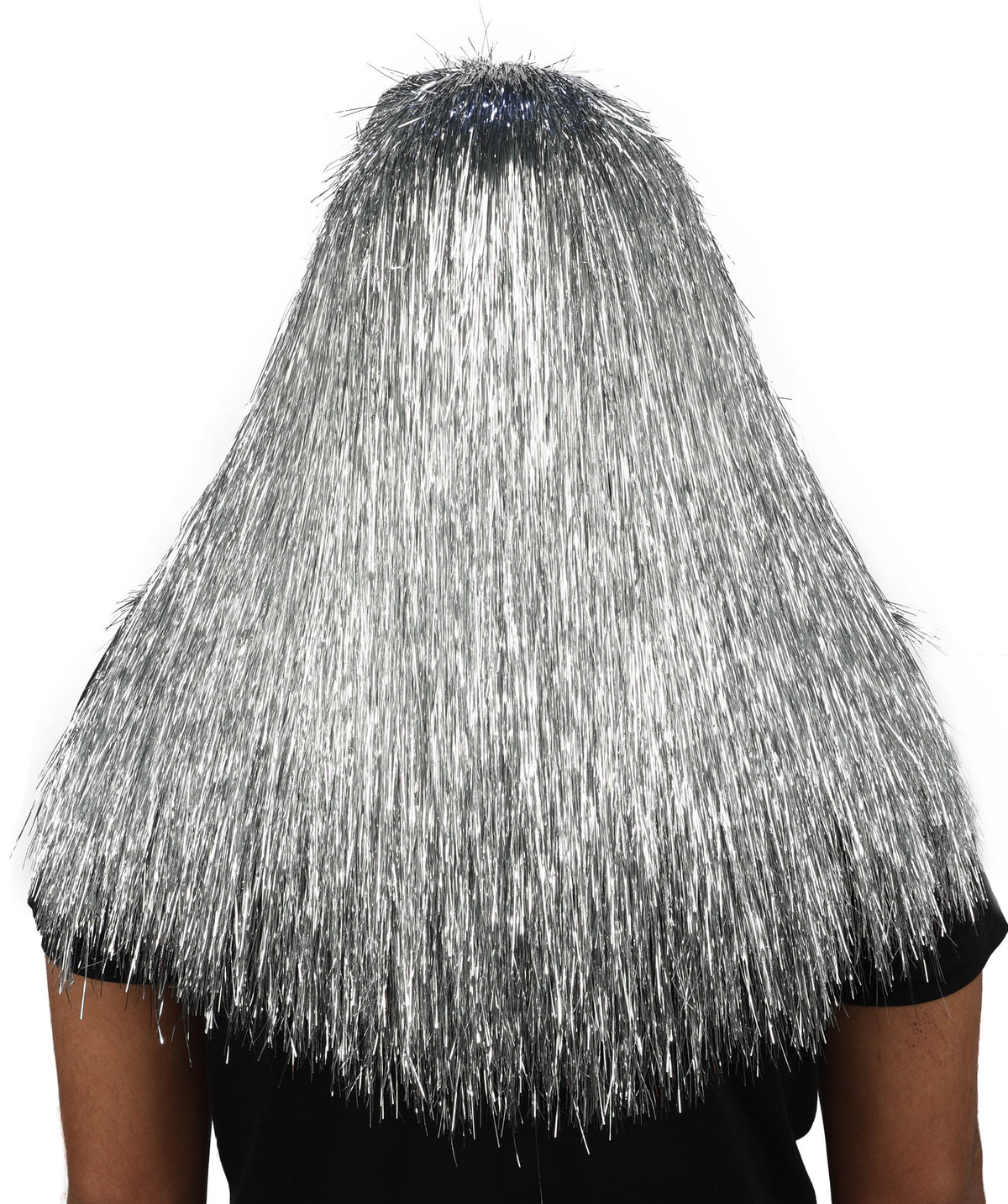 HPO UnisexTinsel Hairy Costume, Bundle & Mask Set | Full-Body Suit & Matching Mask | Long Hair Funny Costume for Halloween, Performers, Cosplay & Mascots | Multicolor Options