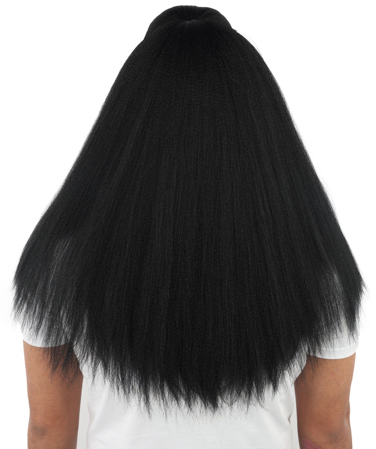 HPO Unisex Extreme Hairy Person Costume, Mask and Bundle - Full-Body Hair Suit Extra-Long Ash Brown Costume Wig for Halloween, Cosplay & Parties