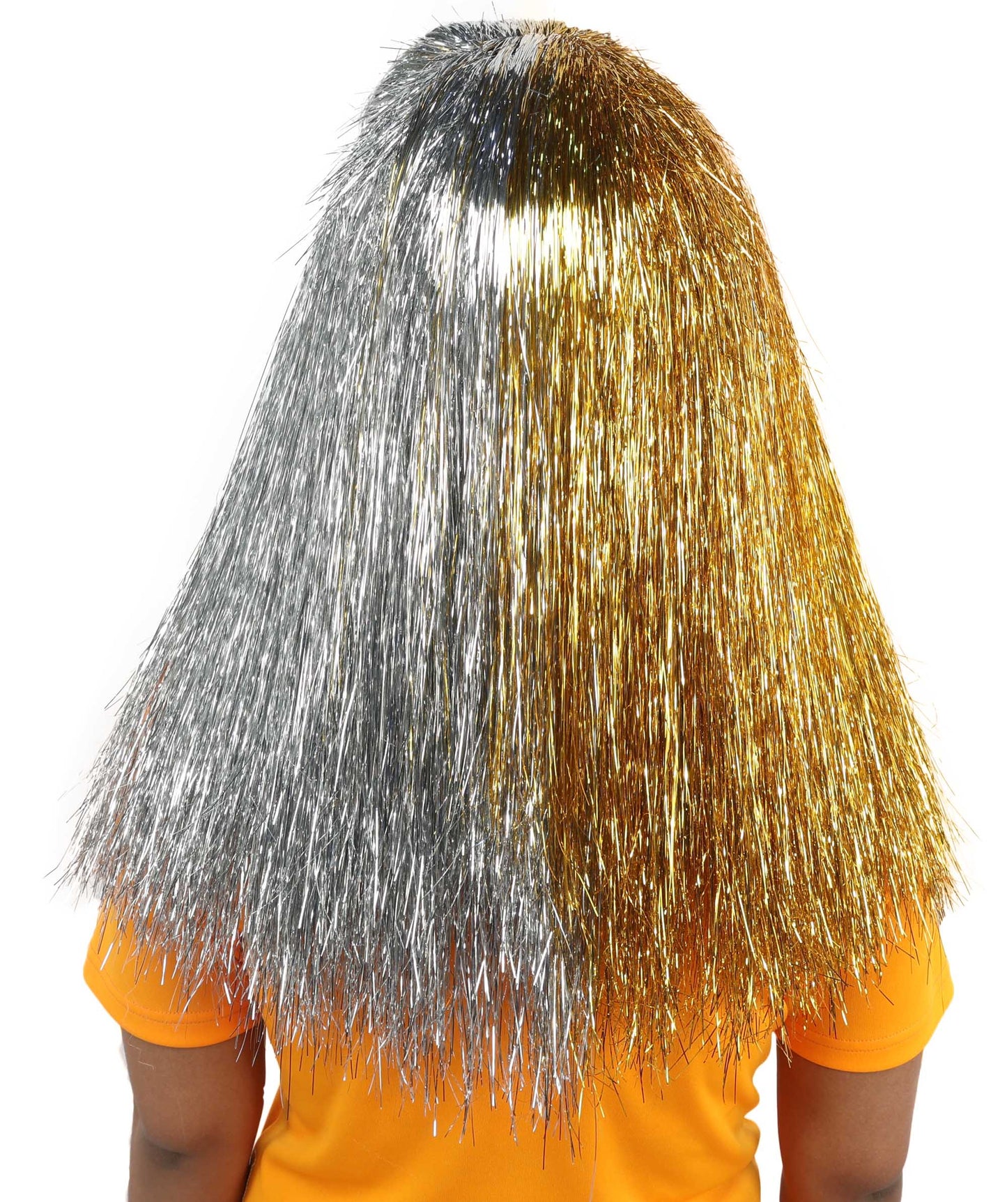 HPO Teen Extreme Hairy Two Part Costume Bundle & Mask Set - Full-Body Hair Suit Extra-Long Costume Wig for Halloween, Cosplay & Parties - Multiple Color Options