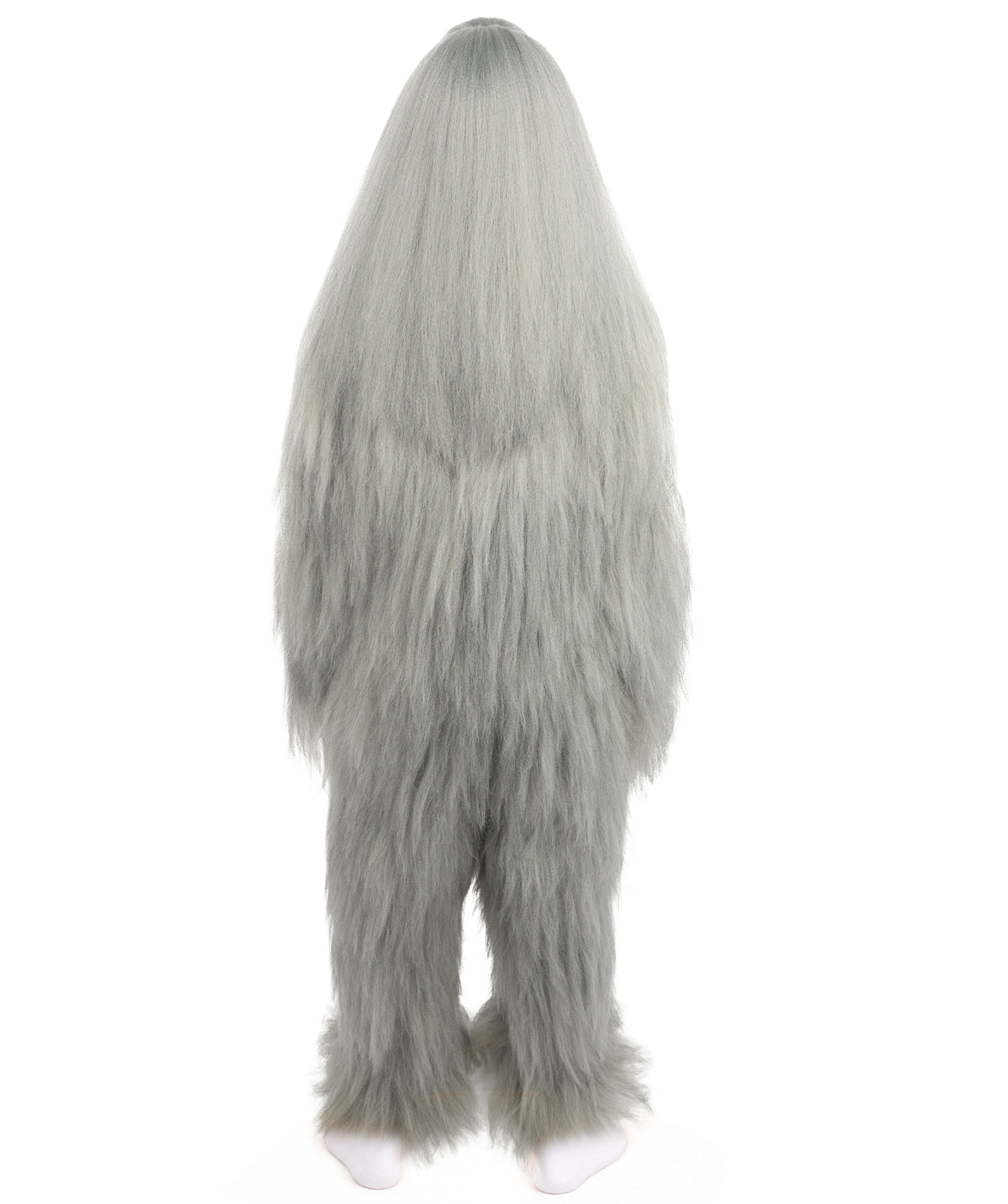HPO Teen Extreme Hairy Person Costume Bundle & Mask Set - Full-Body Hair Suit Extra-Long Costume Wig for Halloween, Cosplay & Parties - Multiple Color Options