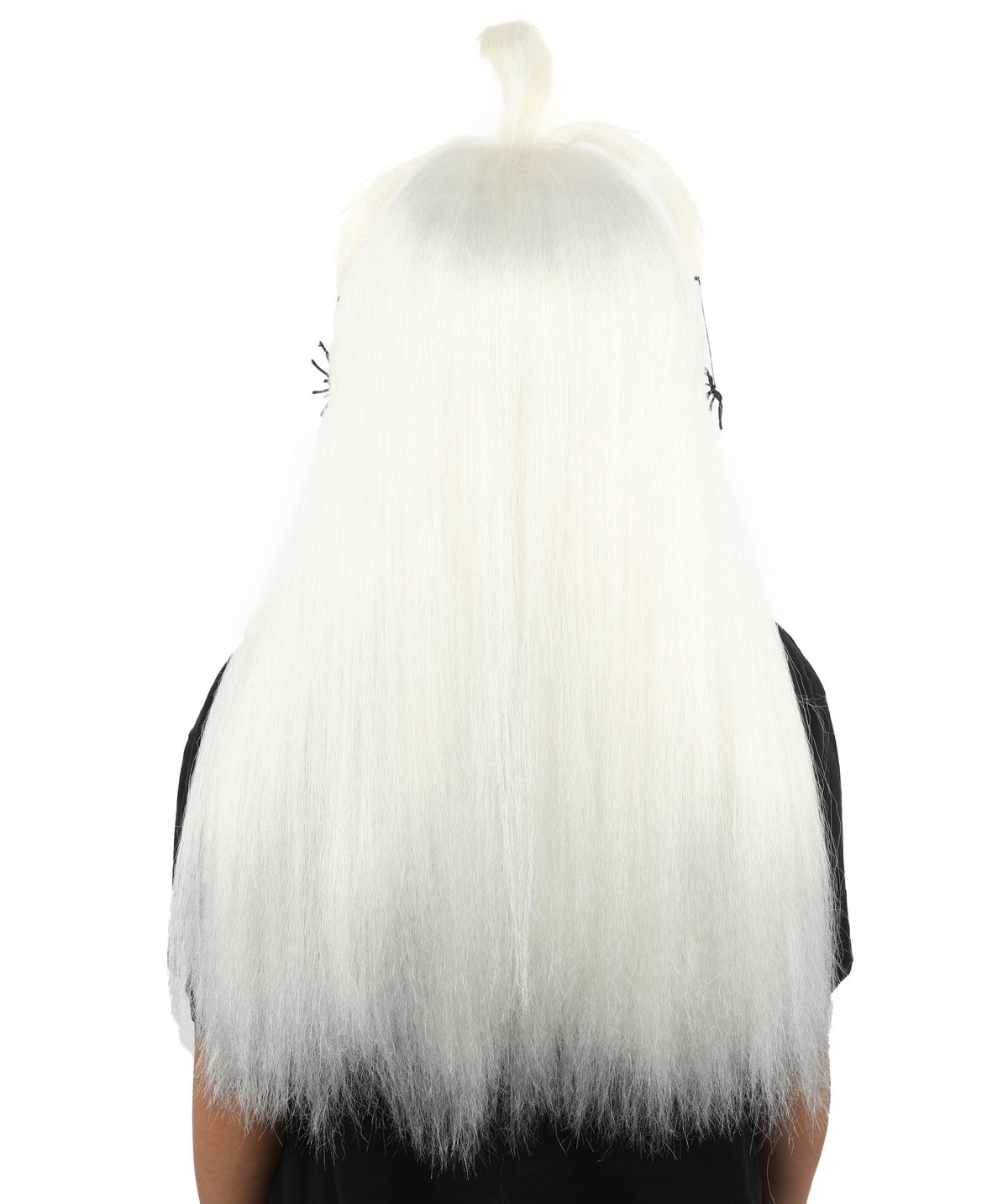 HPO Adult Women's Spider Gothic Sculpted Wig | Multiple Color Options, create of synthetic fiber, architectural spider-leg loops with blunt bangs, breathable base | Party, Halloween, theater, drag, performance, costume events