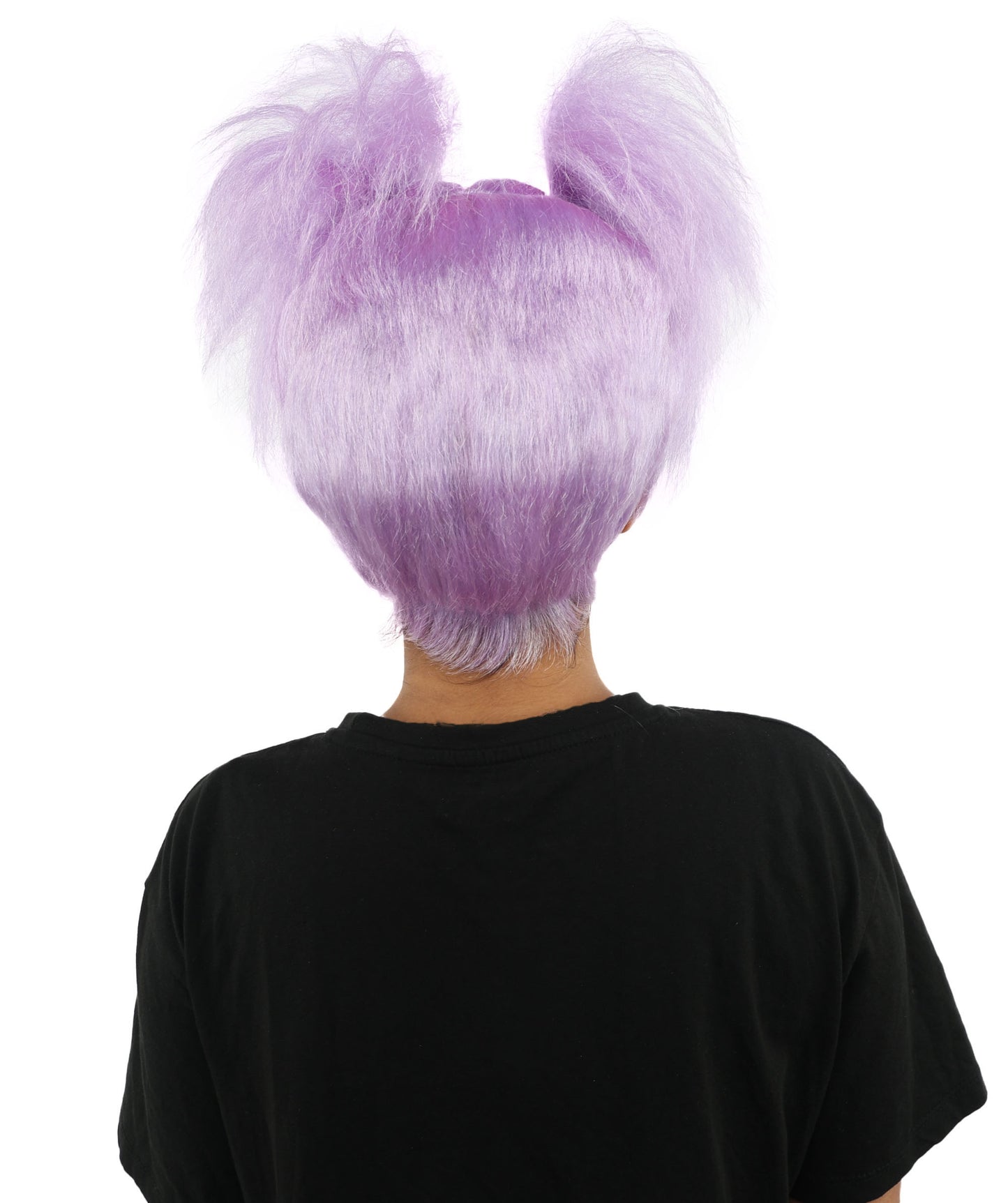 HPO Women’s 15-Inch Orange Spiky Troll Wig | Fun Animated Character | Bright and Bold Look for Halloween, Cosplay, and Themed Party