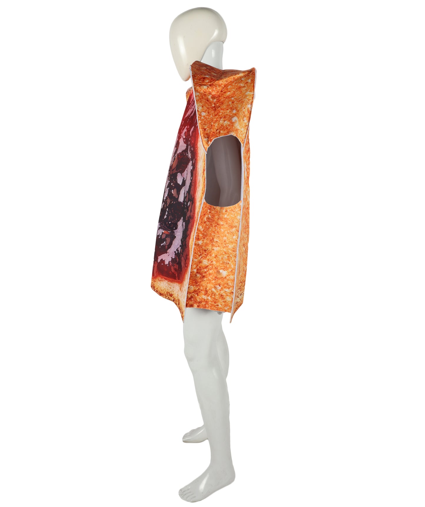 HPO Adult Unisex Peanut Butter & Jelly Costume Set | Fun Food-Themed Couple or Group Outfit | Soft, Comfortable Fabric | Perfect for Halloween, Parties & Events