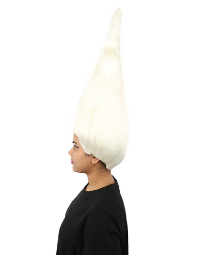 HPO Adult & Teen Women's Tall Cone Wig | Multicolor Options, create of synthetic fiber, extremely tall smooth pointed texture, breathable base | Party, Halloween, theater, drag, performance, costume events