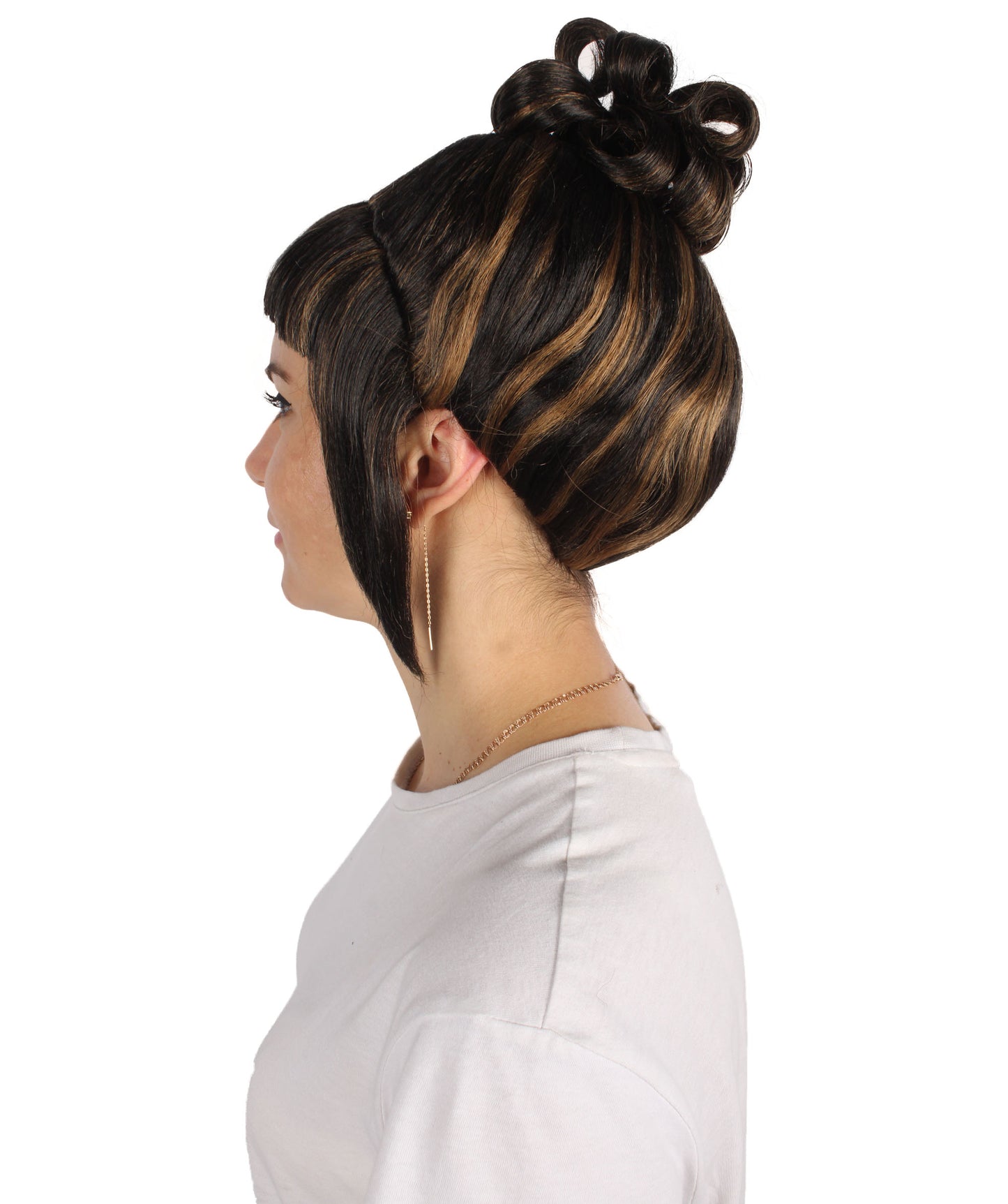 HPO  Women's Halloween Animated Lucy Updo Wig | Multiple Color Options