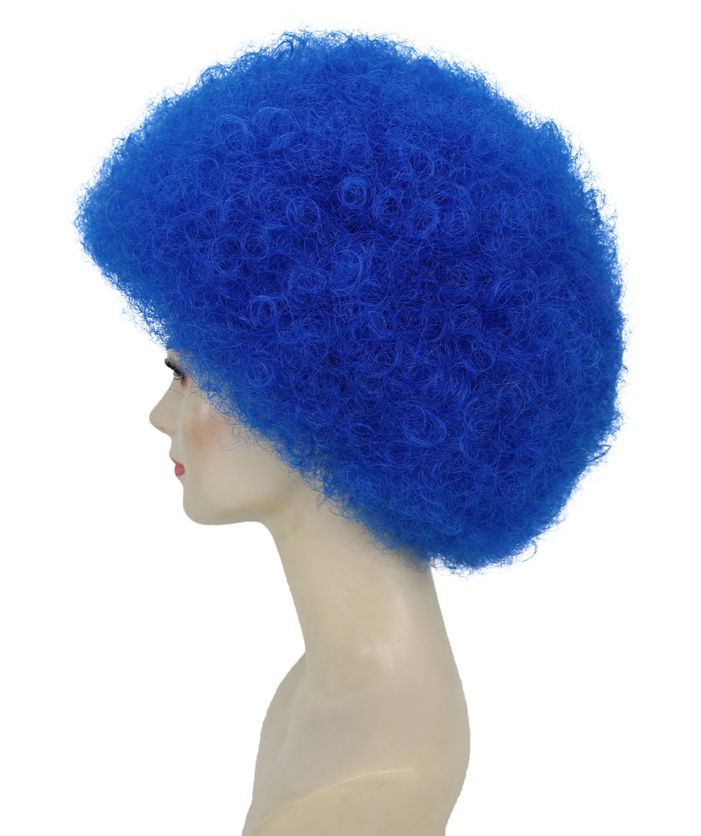 Adult Unisex Big Curly Afro Wig | Bold Costume Hair for Halloween, Cosplay, and Themed Parties | Multiple Color Options
