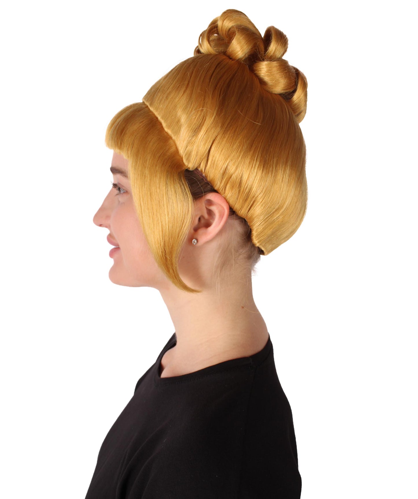 HPO  Women's Halloween Animated Lucy Updo Wig | Multiple Color Options