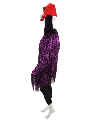 Green/Purple Tinsel Costume