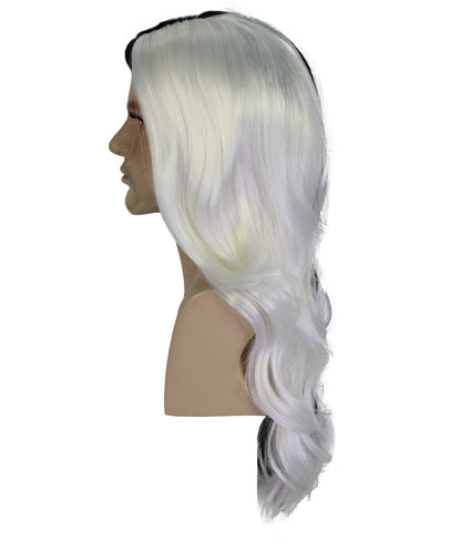 80's Rocker Men's Hair| Historical Brown Fancy Halloween Wig | Premium Breathable Capless Cap