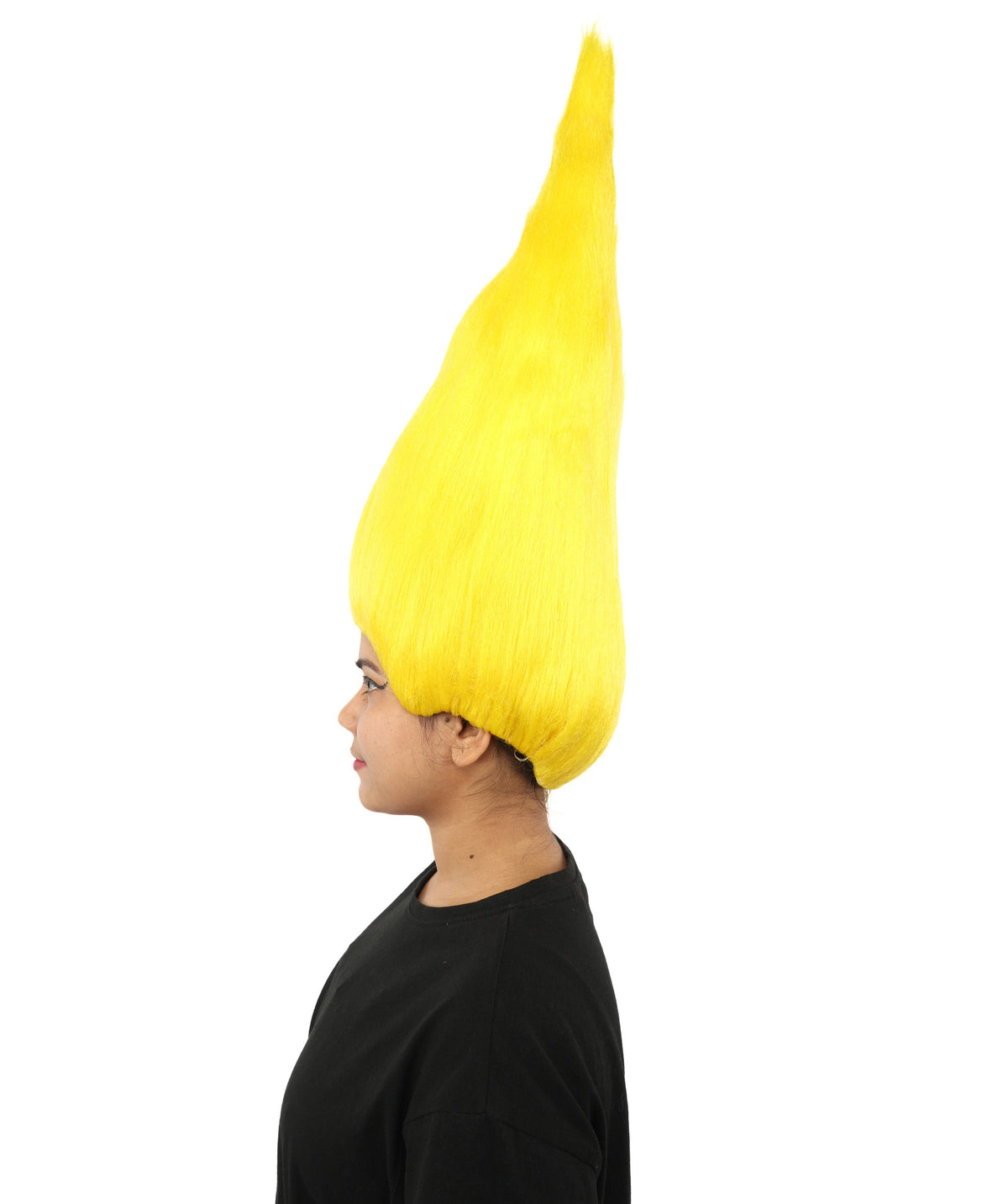 HPO Adult & Teen Women's Tall Cone Wig | Multicolor Options, create of synthetic fiber, extremely tall smooth pointed texture, breathable base | Party, Halloween, theater, drag, performance, costume events