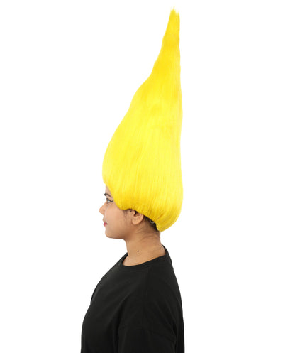 HPO Adult & Teen Women's Tall Cone Wig | Multicolor Options, create of synthetic fiber, extremely tall smooth pointed texture, breathable base | Party, Halloween, theater, drag, performance, costume events
