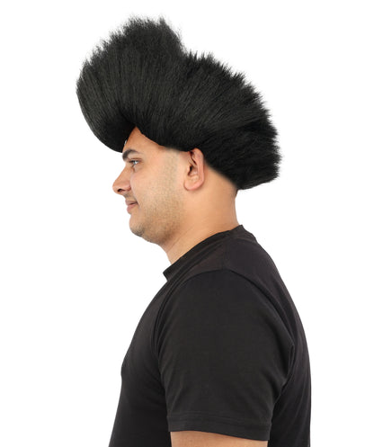 Hades God of Death |Multiple Color Fake Flame Spikes | Premium Halloween Wig