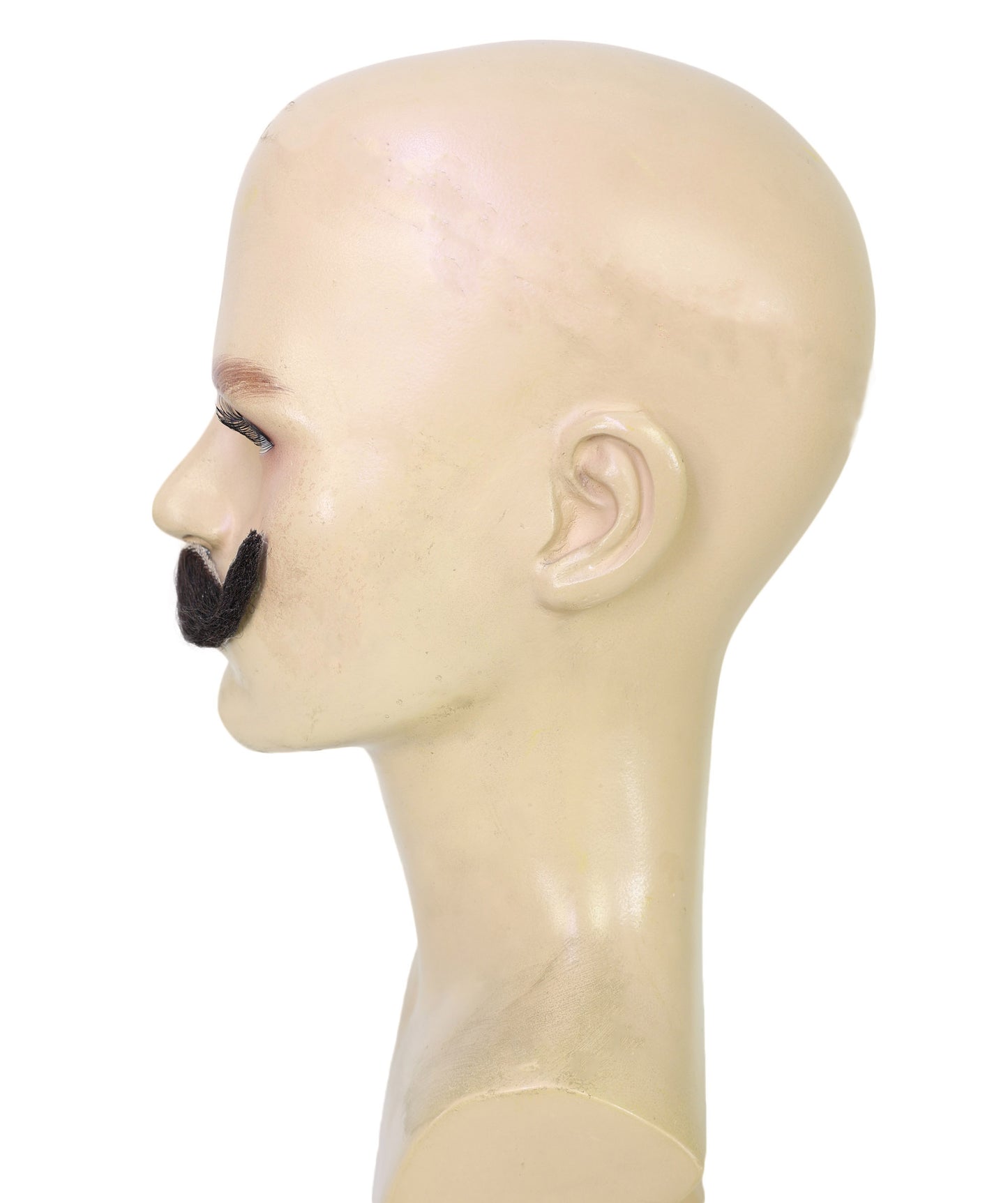 HPO Adult Men HANDLEBAR Tash – Multiple  Handlebar Mustache, Self-Adhesive Lightweight Synthetic Fiber Perfect for Cosplay and Themed Events