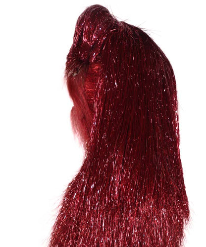 HPO Teen Extreme Hairy Two Part Costume Bundle & Mask Set - Full-Body Hair Suit Extra-Long Costume Wig for Halloween, Cosplay & Parties - Multiple Color Options