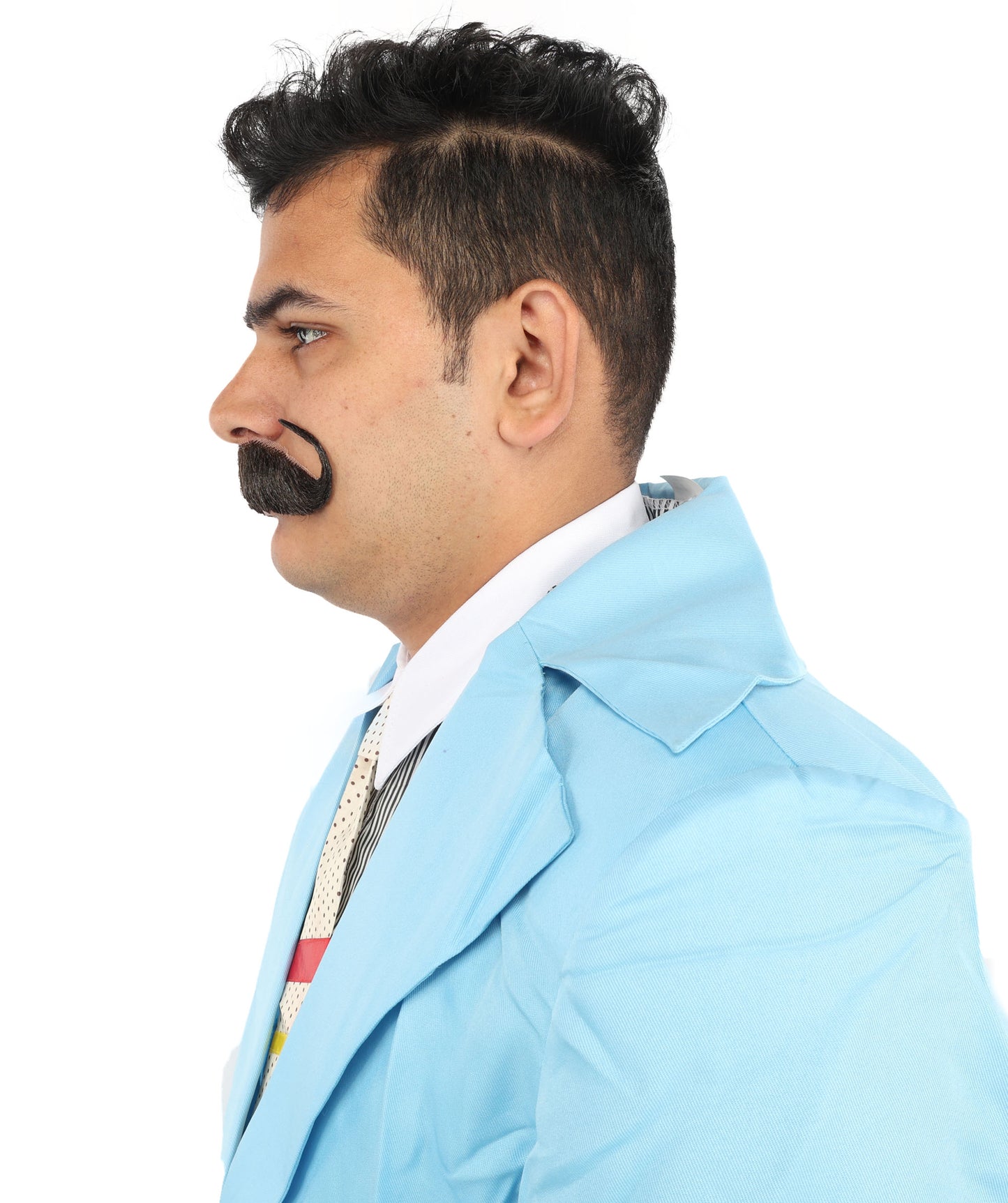 Men's Watson Synthetic Hair Moustache | Facial Hair Multiple Colour Options | HPO