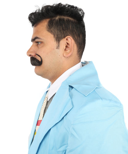 Men's Watson Synthetic Hair Moustache | Facial Hair Multiple Colour Options | HPO