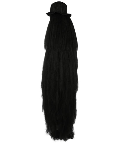 HPO It's Cousin Creature! - Premium | 2 Piece 66 In Extra-Long Iconic Hairy Costume and Wig Set | Includes Hat and glasses | Hairy Halloween Outfit