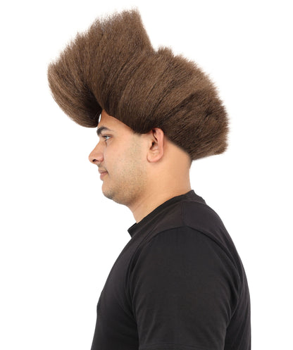 Hades God of Death |Multiple Color Fake Flame Spikes | Premium Halloween Wig