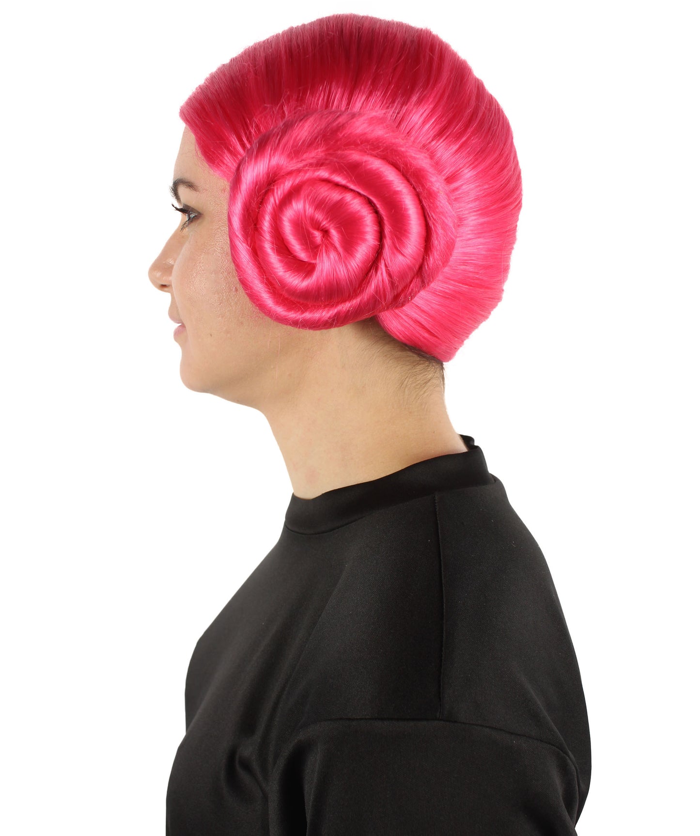 HPO Multiple Space Bun Wig – Sci-Fi Inspired Fancy Dress Costume Wig for Women – Galactic Hero Wig