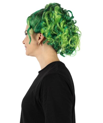 HPO Women Eliza Multiple Wig from ZOMBIES The Re-Animated – Realistic Hairpiece Premium Quality, Comfortable Fit, Perfect for Halloween, Parties and Disney-Themed Events!