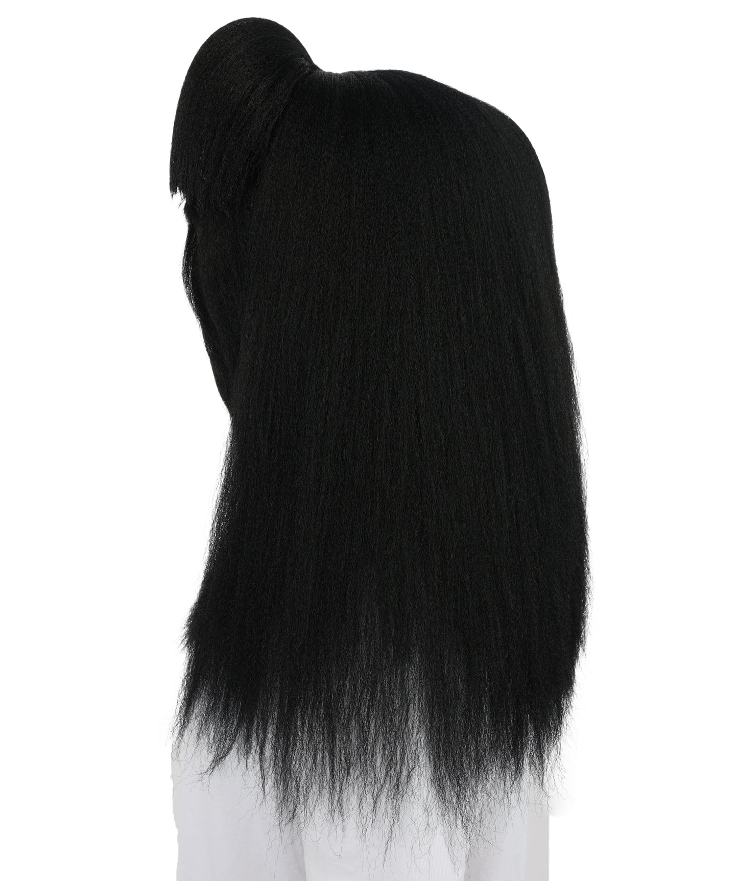 HPO Teen Extreme Hairy Person Costume Bundle & Mask Set - Full-Body Hair Suit Extra-Long Costume Wig for Halloween, Cosplay & Parties - Multiple Color Options
