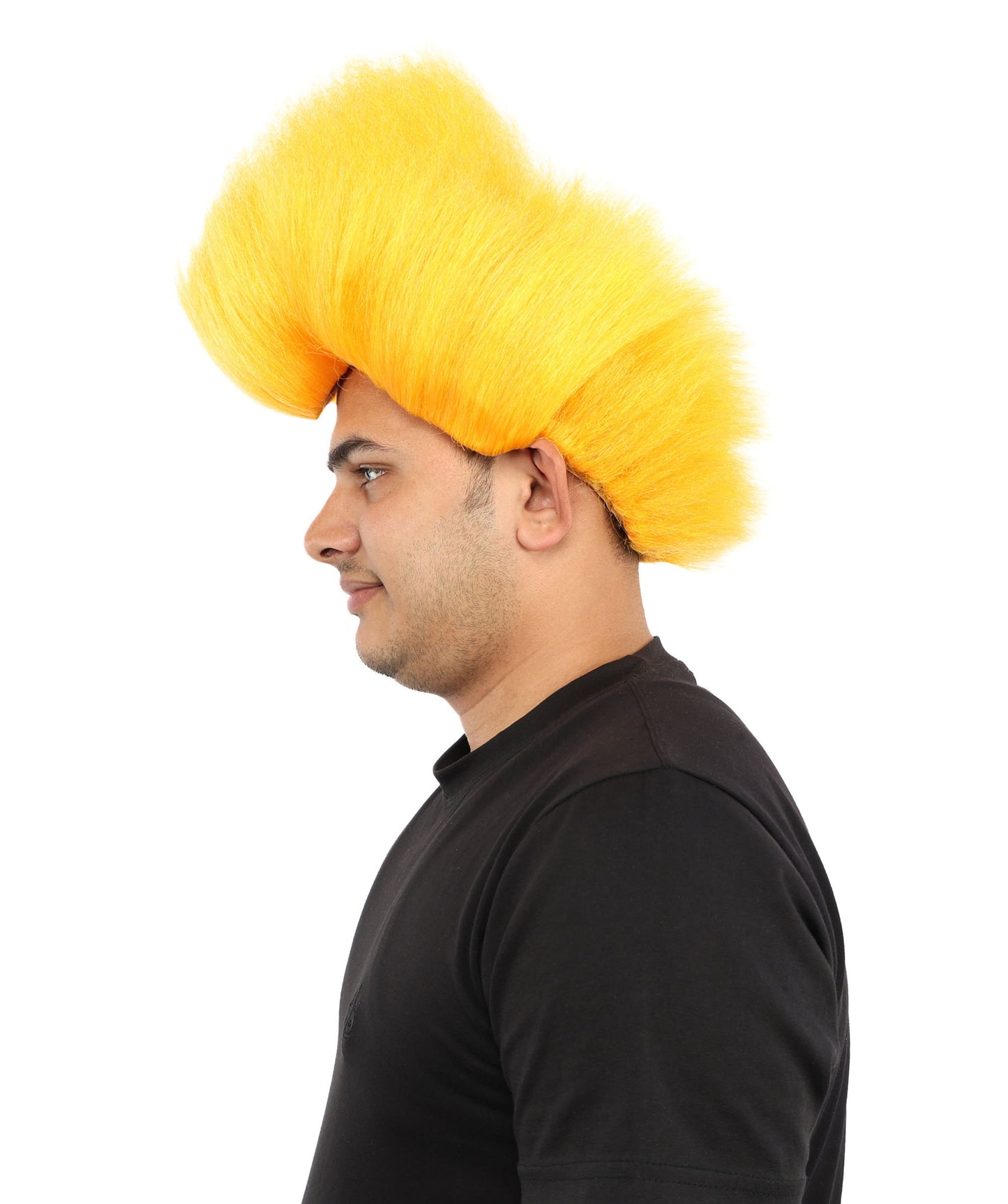 Hades God of Death |Multiple Color Fake Flame Spikes | Premium Halloween Wig