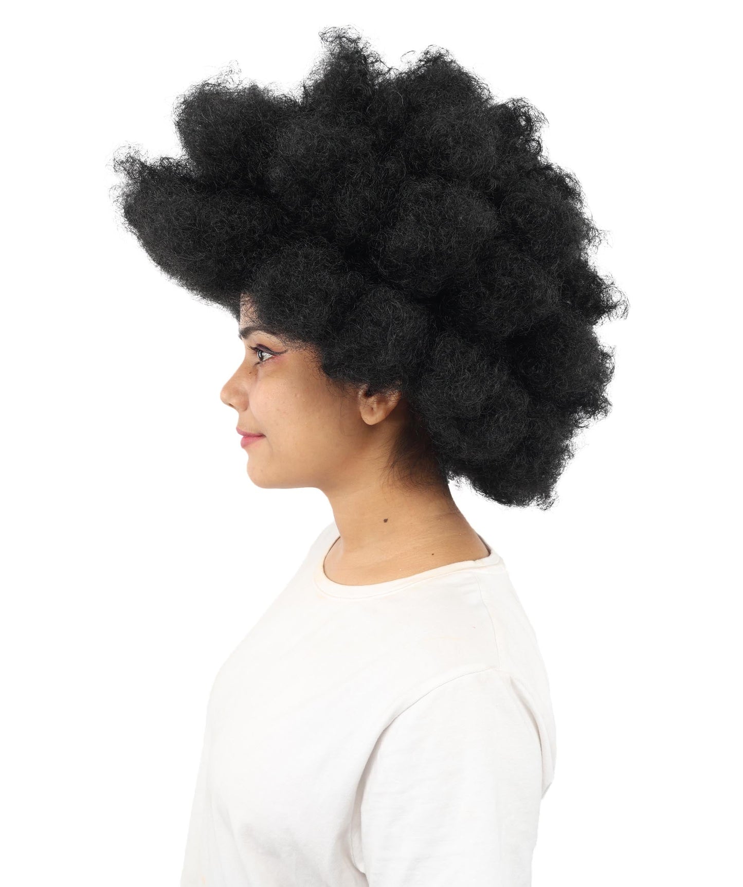 Womens Soldier Movie Afro | Cosplay Wig | Premium Breathable Capless Cap