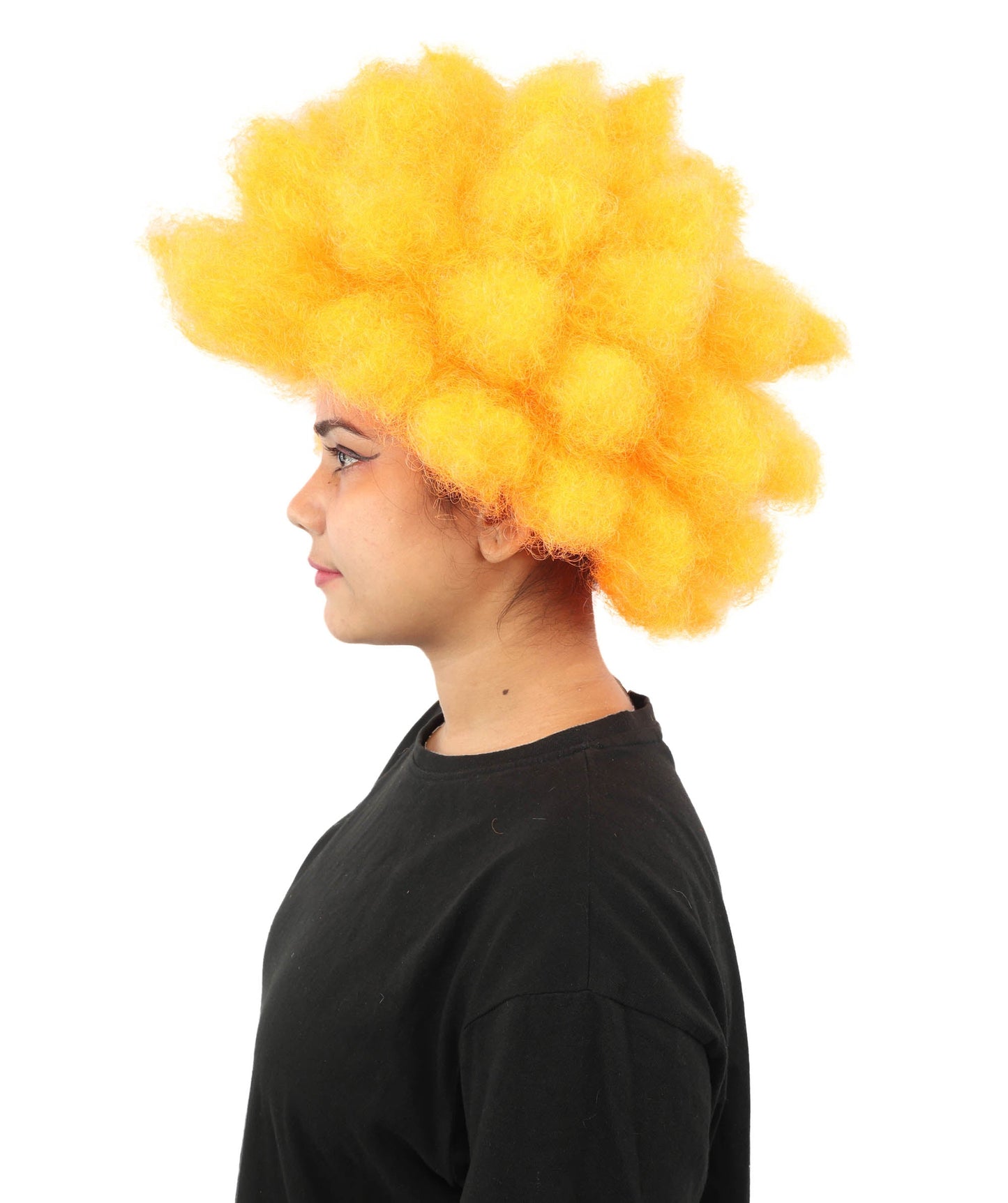 Womens Soldier Movie Afro | Cosplay Wig | Premium Breathable Capless Cap