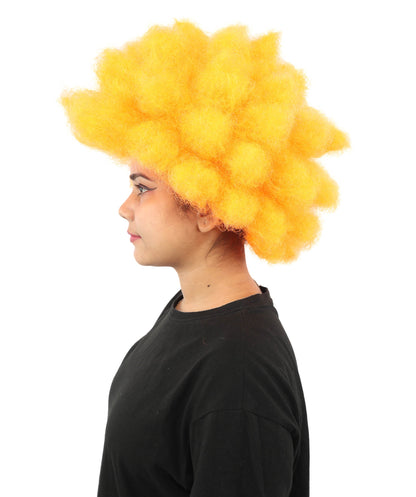 Womens Soldier Movie Afro | Cosplay Wig | Premium Breathable Capless Cap