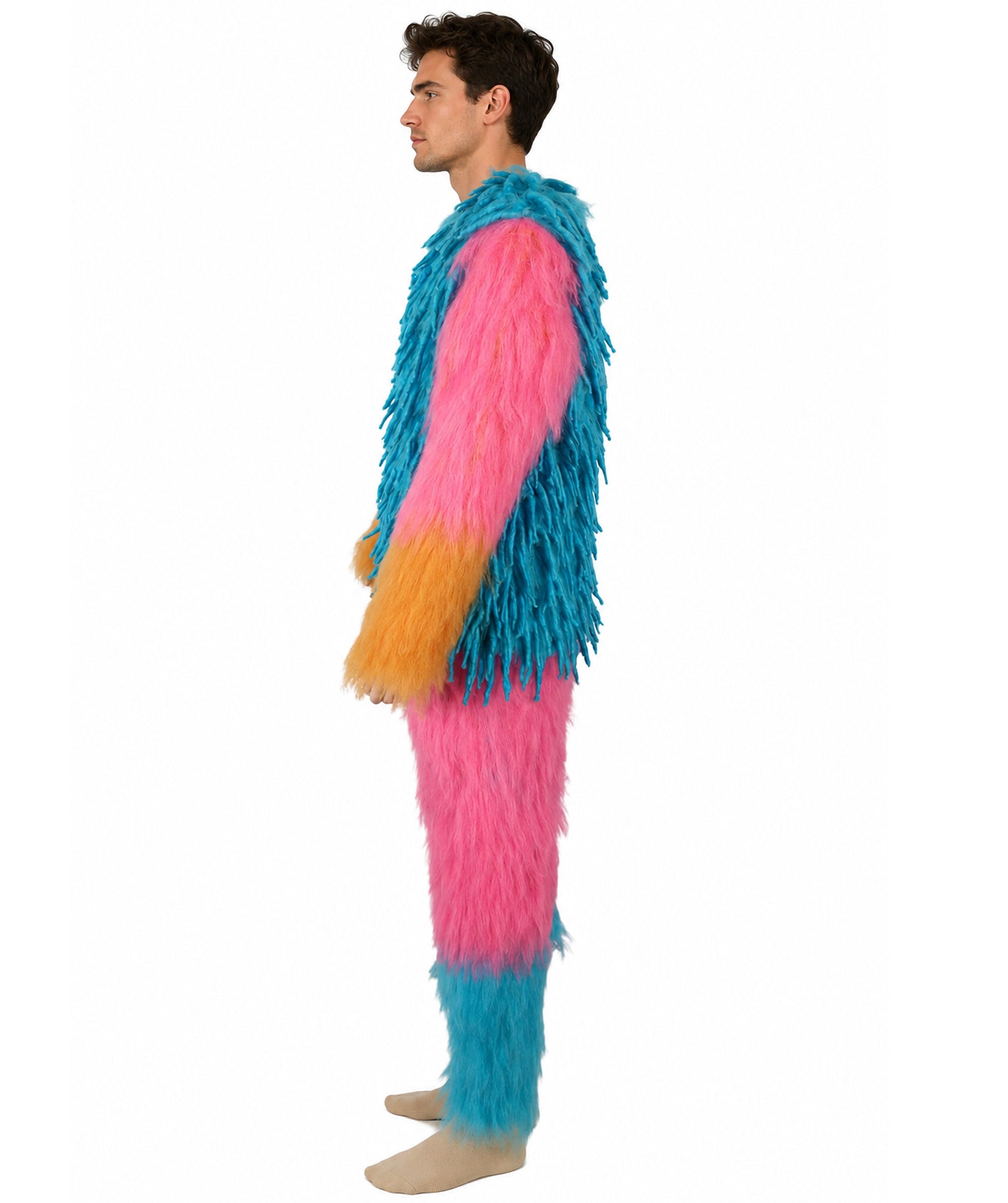 HPO Unisex Furry Multiple Furry Monster Costume & Bundle Set with Mask | Perfect for Halloween|  Perfect for Halloween|